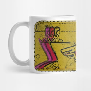 Cut Here Mug